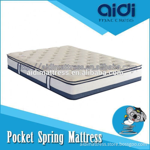 2015 Elegant Pocket Spring High Resilient Pillow Top 40 Density Foam Mattress AI-1310
